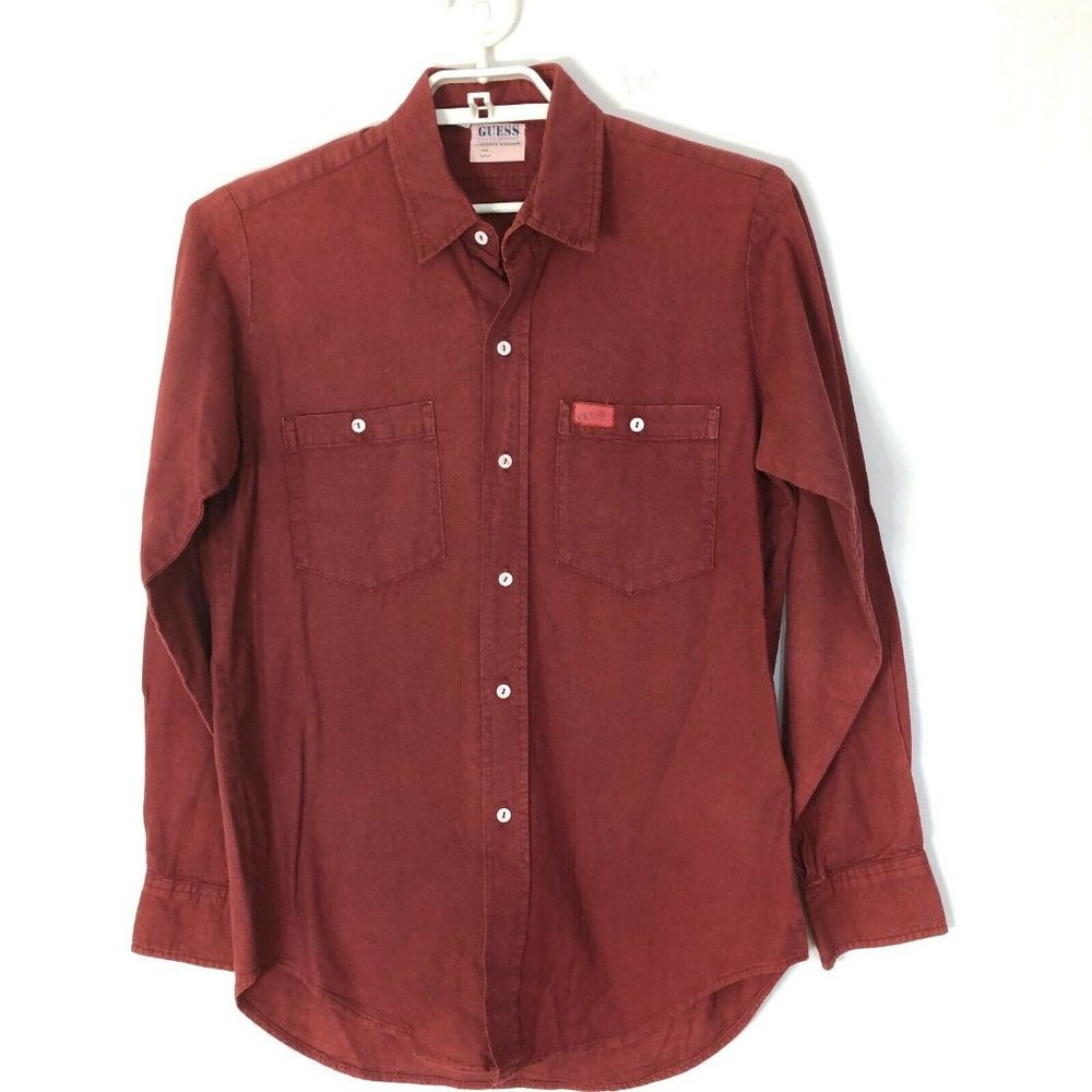 VTG GUESS BY Georges Marciano Button shirt M